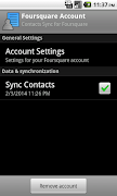 Contacts Sync for Foursquare screenshot 7