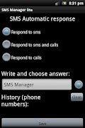 SMS Manager lite تصوير الشاشة 6