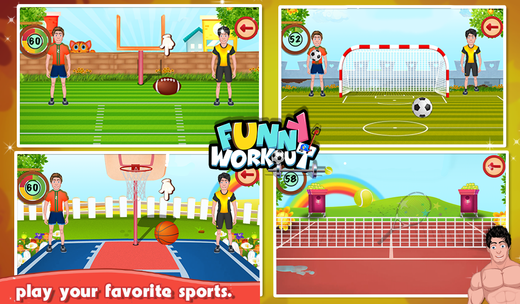 Baixar Workout engraçado - Kids Game APK