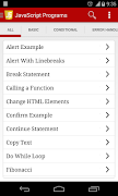 JavaScript Programs & Output screenshot 1