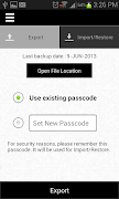 برنامه‌نما Forget Passwords عکس از صفحه