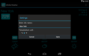 Infinite Weather syot layar 5