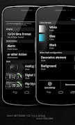 Glass clock. widget. LIGHT. Screenshot 1