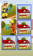 Fireman Samy Memory Puzzle تصوير الشاشة 6