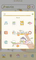 Chuseok dodol launcher theme imagem de tela 1