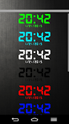 Horloge Digitale Widget capture d'écran 1