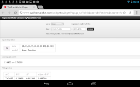 Regression Calculator screenshot 4