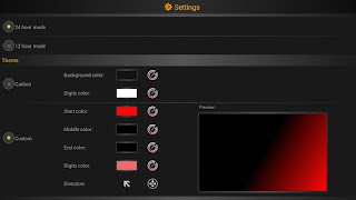 برنامه‌نما Bedside alarm clock عکس از صفحه