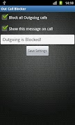 Out Call Blocker ภาพหน้าจอ 1