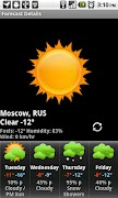 Flip Clock xTheme Widget 4x2 screenshot 2