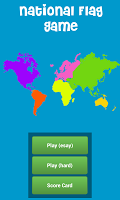 National Flag Game poster