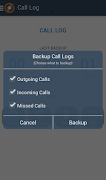 Droid Backup captura de pantalla 3