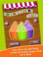 Frozen Yogurt Criador Fruity imagem de tela 3