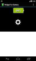 widget for battery syot layar 1