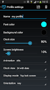 Fullscreen Clock screenshot 2