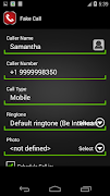 Fake Call & SMS スクリーンショット 1