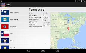 US States screenshot 2