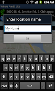 GPS Location Manager captura de pantalla 1