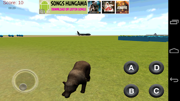 Crazy Goat Simulator 3D captura de pantalla 1