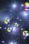 Live Wall: Flying Cubes!(Free) poster