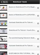 Sketchbook Tutorial Free постер