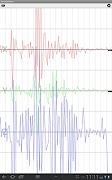 برنامه‌نما iSeismometer عکس از صفحه