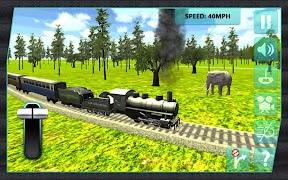 Real Train Driver Simulator 3D ảnh chụp màn hình 4