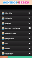 Sonidos de bebes riendo screenshot 2