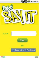 Say it poster