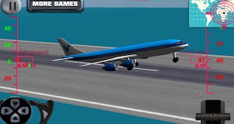 フライトシミュレータ飛行機の3D スクリーンショット 6