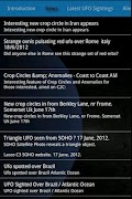 برنامه‌نما UFO Encyclopedia عکس از صفحه