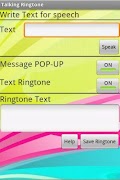 Talking Ringtone demo poster