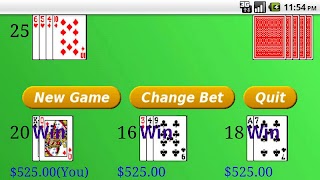 Blackjack screenshot 2