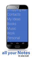 Note this Notizen Manager Screenshot 2