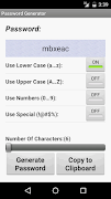 Password Generator 스크린샷 1