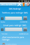 برنامه‌نما SMS Forwarding عکس از صفحه