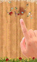Zombies eat my Christmas Tree poster
