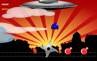 Ninja vs Aliens اسکرین شاٹ 2