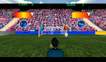 Penalty balloon 3D poster