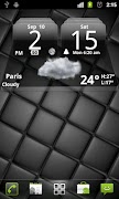 MIUI Dark Digital Weather CL. Screenshot 5