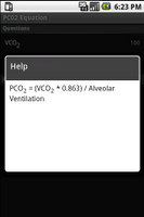 PCO2 Equation Calculator screenshot 1