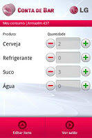 Conta de Bar screenshot 1