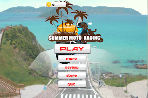 Summer Moto Race 3D poster