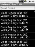 eBiz Android syot layar 1