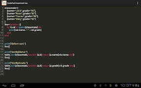 CodePad lite capture d'écran 2