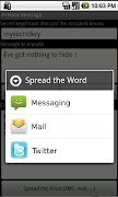 Private Message captura de pantalla 1