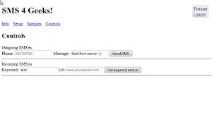 SMS 4 Geeks screenshot 2