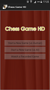 برنامه‌نما Chess Game HD عکس از صفحه