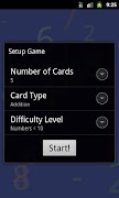برنامهنما Flash Cards: Math عکس از صفحه