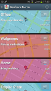 Geofence Memo screenshot 1